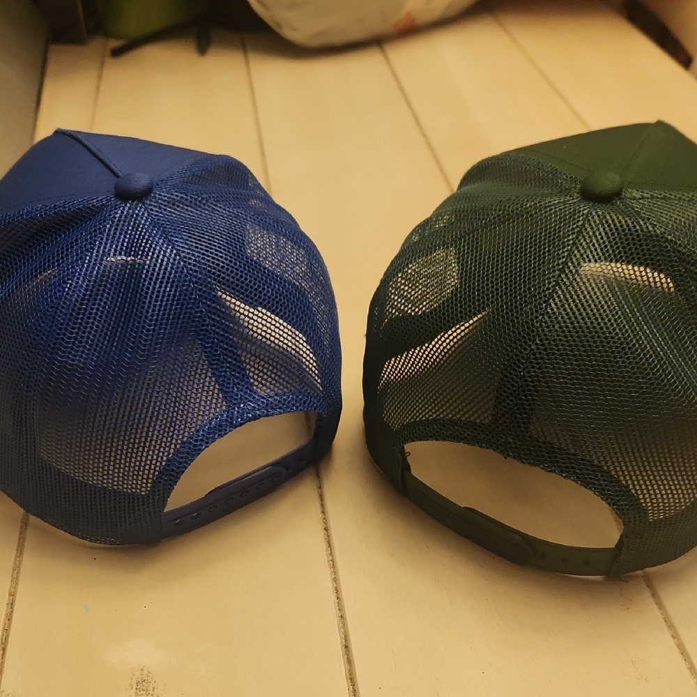 Bass Pro Shops Blue and Green Hats - Picture 2 of 2